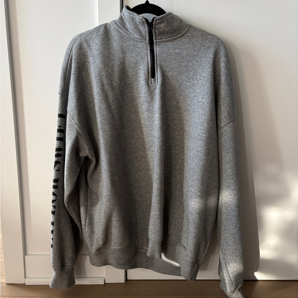 Taylor Swift Gray Quarter Zip Eras Tour